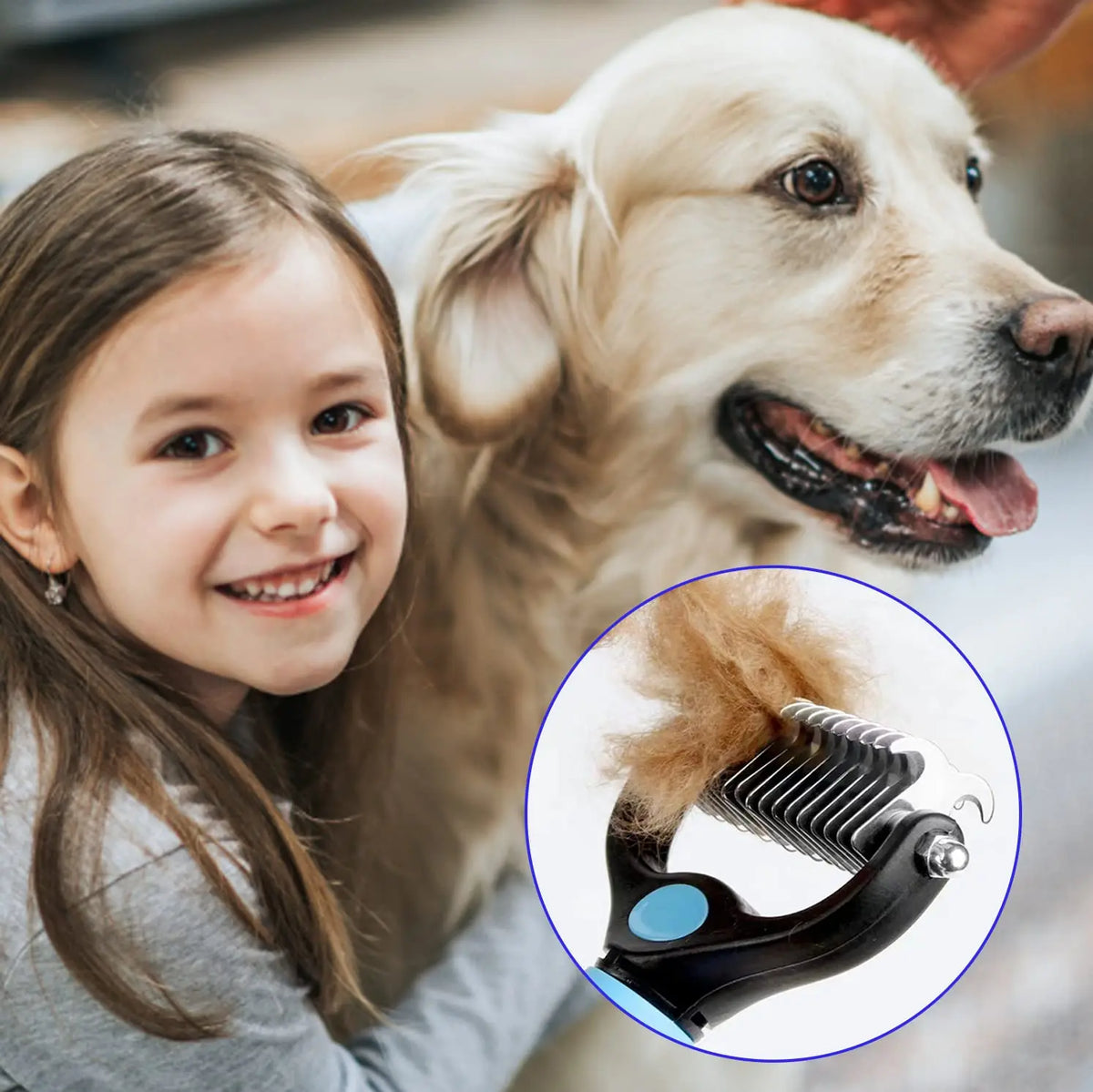Brosse Démêlante Inox – vue 3
