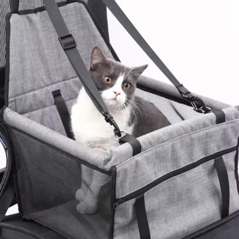 Siège auto pliable gris