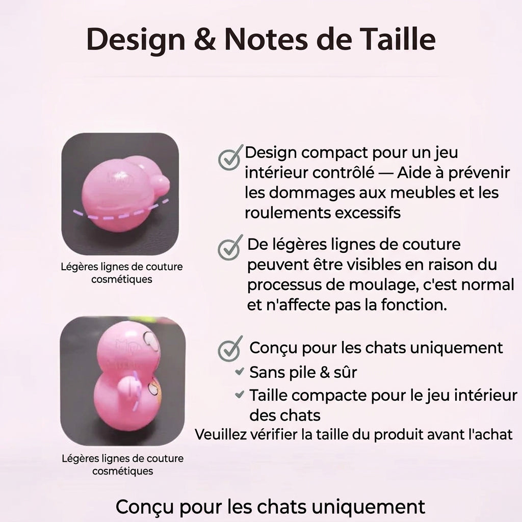 Lot de 10 culbutos pour chat
