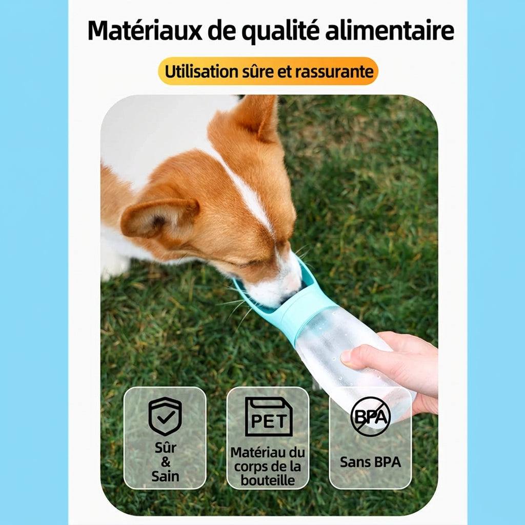 Gourde de balade Clic – matériaux de qualité alimentaire