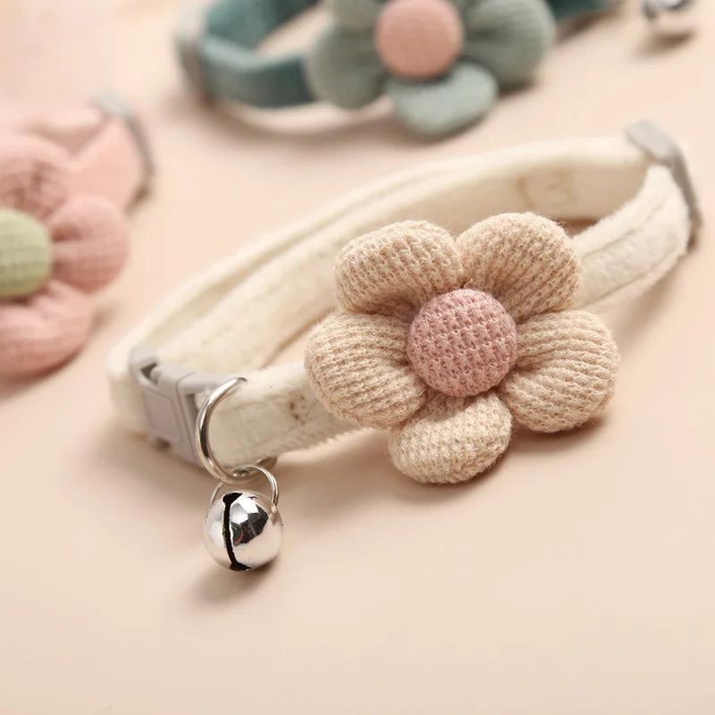 Collier pour chat Fleur Printemps