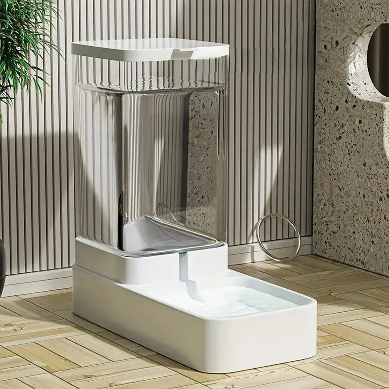 Distributeurs d'eau et de croquettes à gravité