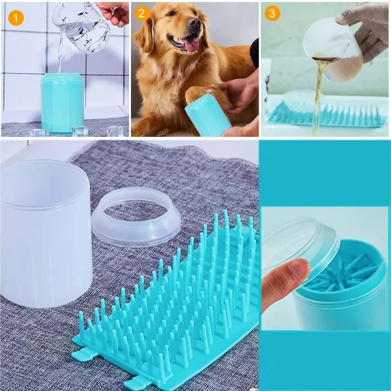 Patte propre après lavage