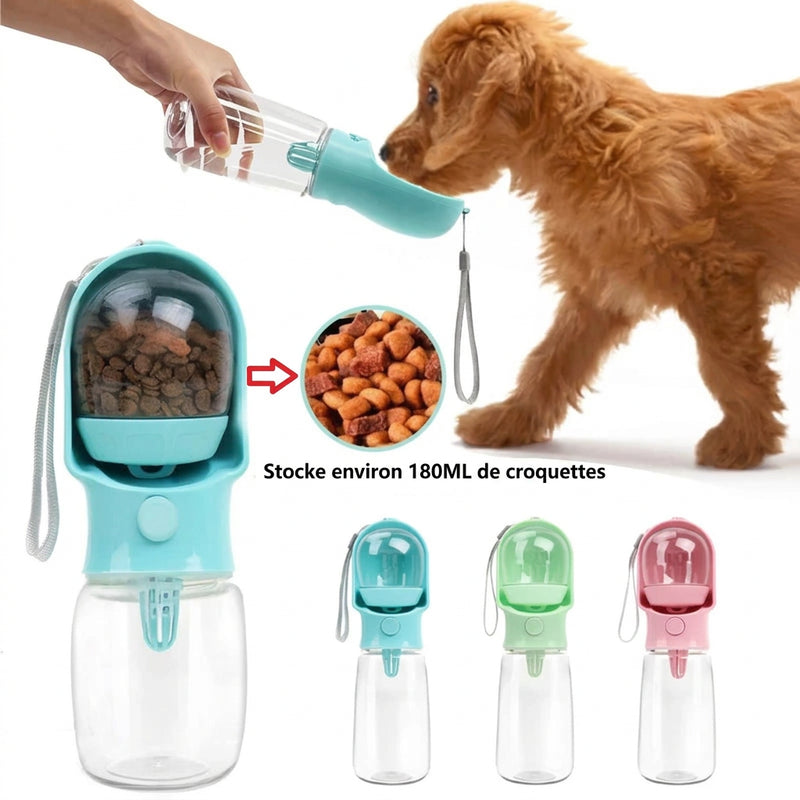Gourde Agrumes – gourde de balade pour chien