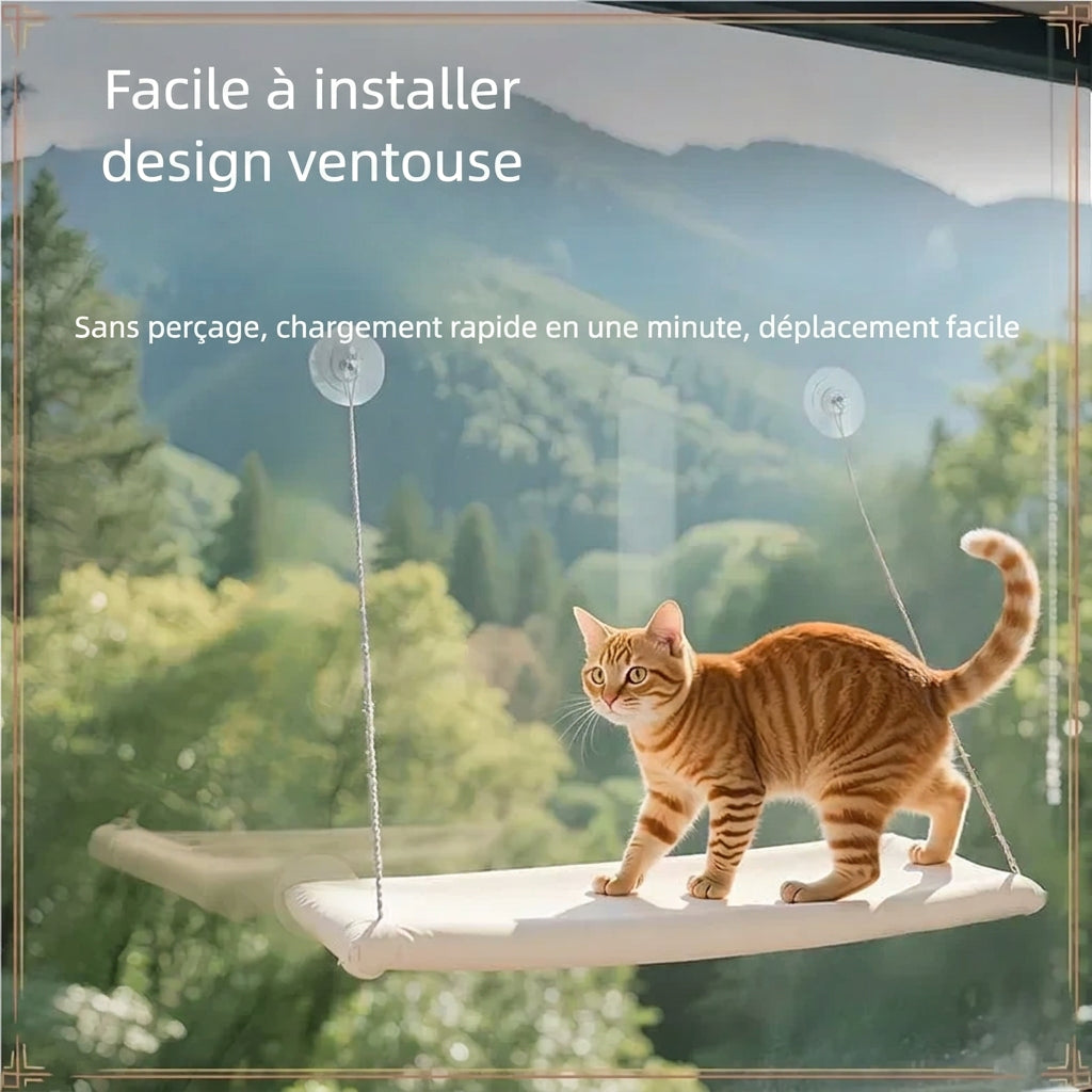 Hamac facile à installer sans perçage