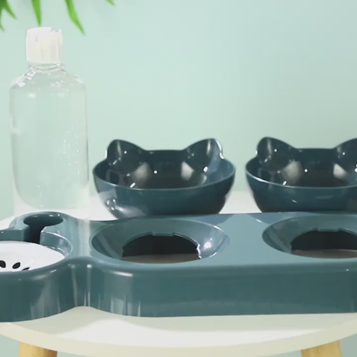 Vidéo de la gamelle Trio oreilles de chat