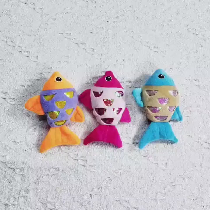 Vidéo des poissons froissés